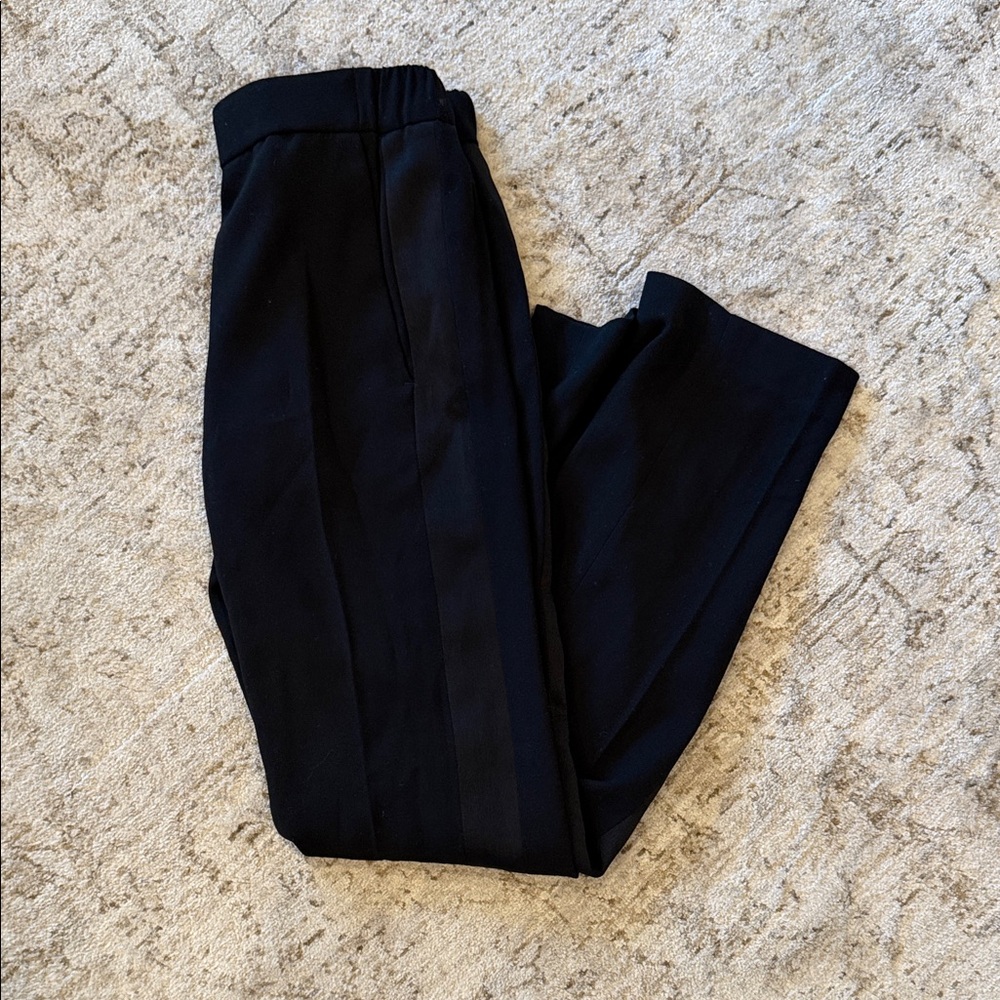 Ann Taylor Elegant Black Tuxedo Dress Pants